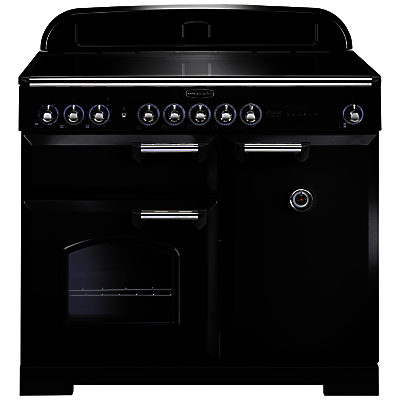 Rangemaster Classic Deluxe 100 Induction Hob Range Cooker Gloss Black
